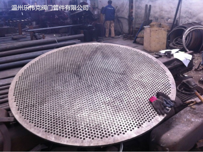 Stainless steel tube sheet flange 0