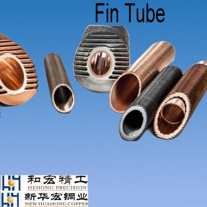 Heat exchanger tube, fin tube, rolled wire tube, compound pipe, cooling pipe thread