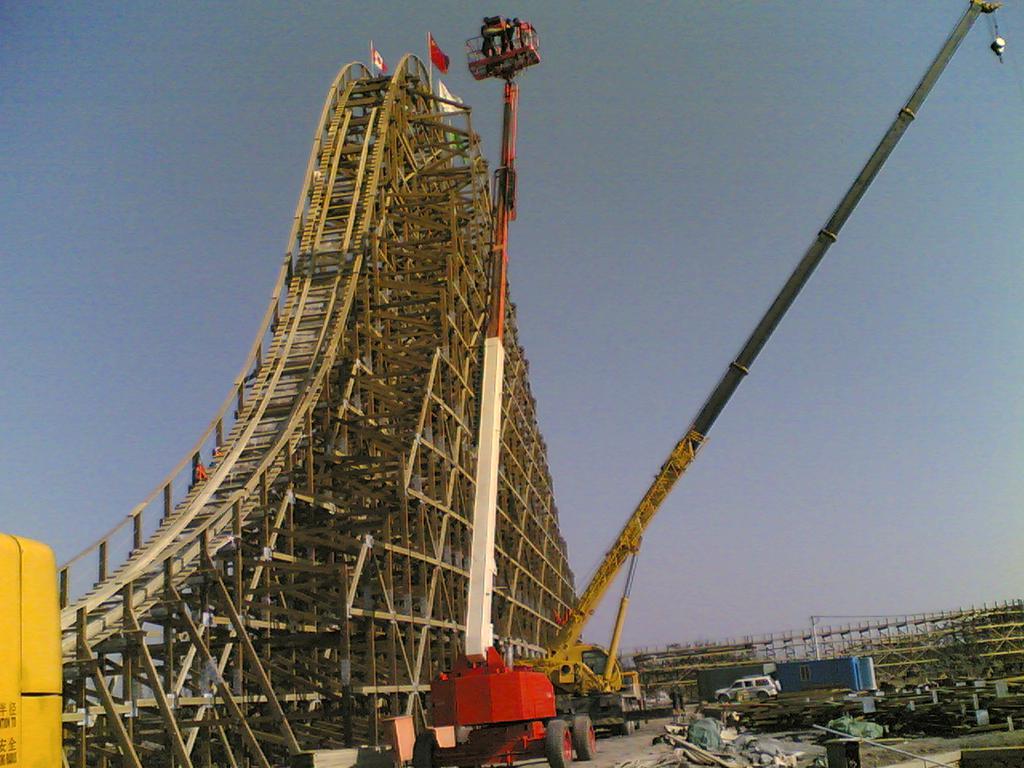 JLG-1100SX33 meters altitude mobile process