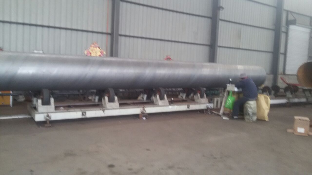 Supply 3PE anti-corrosion spiral steel pipe to strengthen the level of anti-corrosion spiral steel