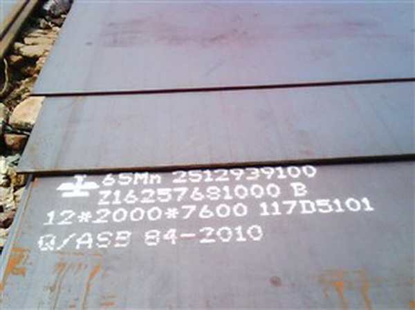Zero cutting price of 65Mn steel plate in Anhui