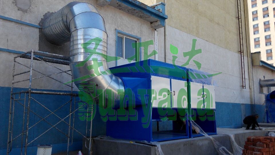 Welding school smoke centralized treatment, welding dust purification effect