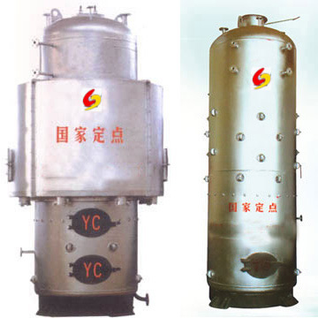 Vertical coal-fired steam boiler