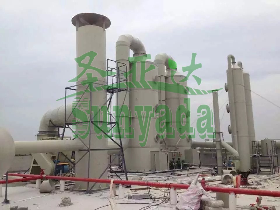 What kind of material quality of Yancheng waste gas treatment tower