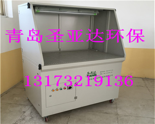 Grinding wheel smoke dust removal platform, polishing workshop dust