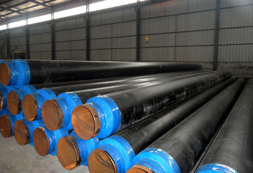 The supply of polyurethane insulation polyurethane direct buried insulation steel pipe