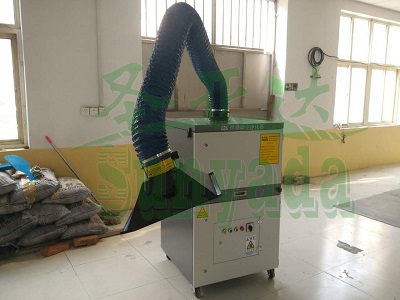 Dust collector for welding fume purifier cutting workshop in Yangzhou