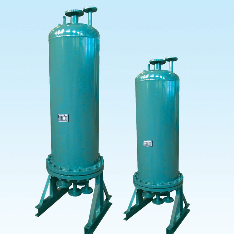 Floating coil heat exchanger