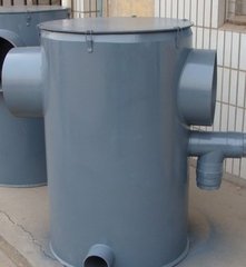 Rainwater drainage device (mechanical type)