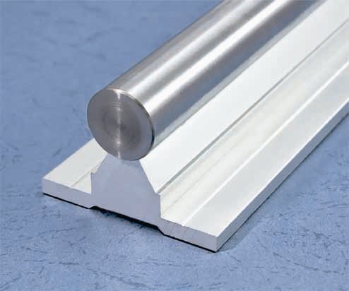 Linear optical axis chrome light bar silver silver bright steel bar