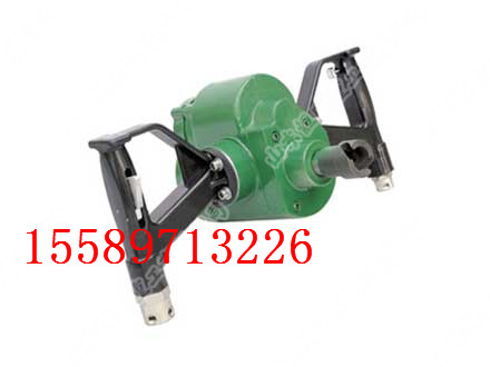 Small pneumatic drilling of gas drilling and holding type anchor rod drill