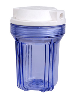 Transparent bottle filter cartridge filter