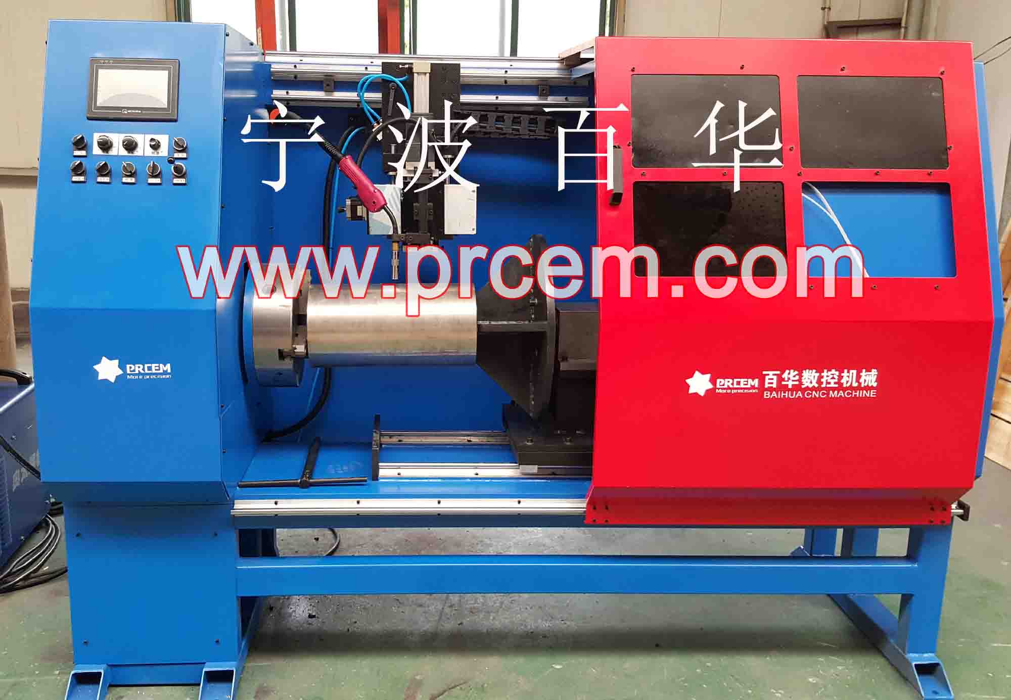 Small cylinder head flange automatic welding machine factory