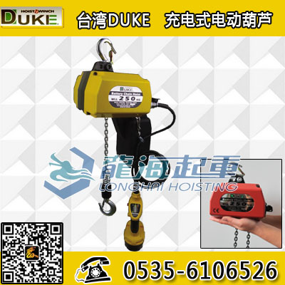 250kg rechargeable electric hoist, it is difficult to obtain power field