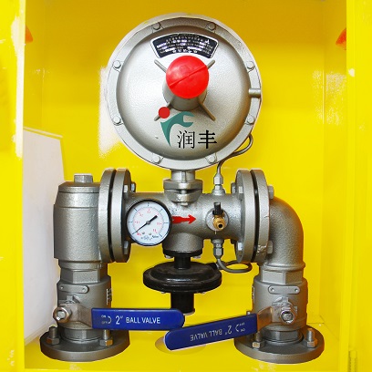 Pingdu natural gas pressure regulating box