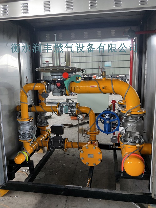 Linxiang district gas pressure regulating cabinet valve box provided Runfeng group