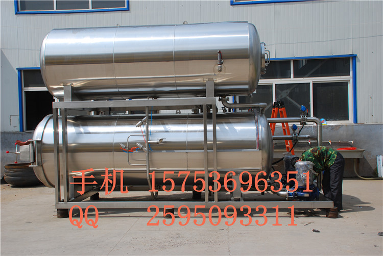 High temperature vacuum packaging sterilizing pot sweet corn water bathing sterilization