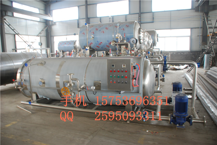 Semi automatic sterilization of Zhucheng sterilizer high temperature sterilizer