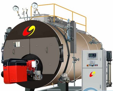 Fuel gas steam boiler