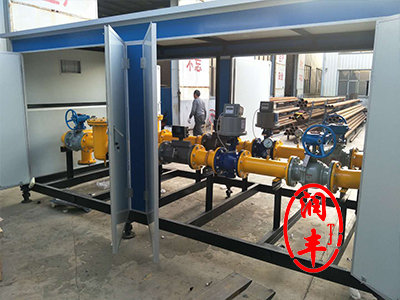 Heating Method of RF Gas Pressure Reducing Valve I: Heat Exchanger