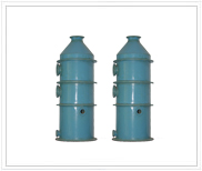 Water curtain dust collector, acid mist purification tower, desulfurization and dust removal
