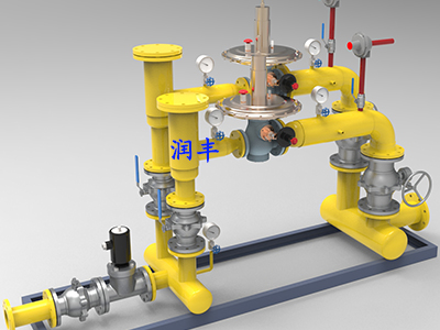 RX60/0.4A Runfeng Customized Setup of Gas Pressure Regulating Equipment Company