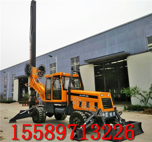 High drilling efficiency of rotary drilling rig