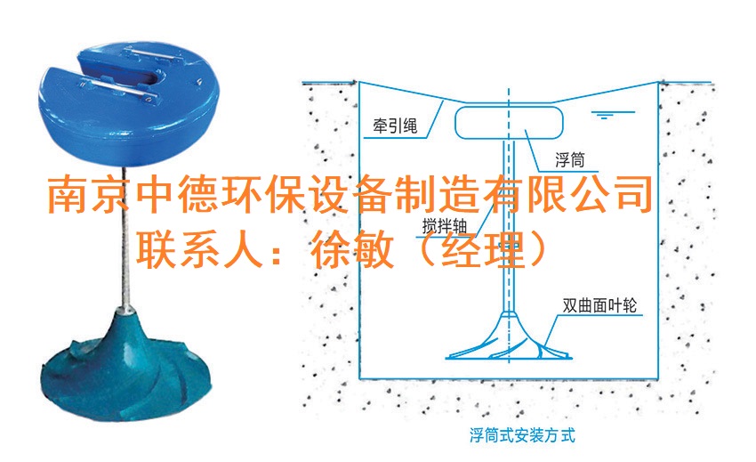 立式涡轮搅拌机如何选型与计算及安装示意图