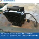 Hydraulic oil cooler with inlet temperature control all aluminum plate fin B1268