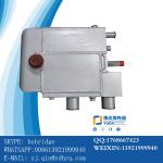 Cold dry machine using pre cooling separation of three effect evaporator all aluminum fin