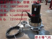 Installation effect of centrifugal submersible aeration machine_Nanjing sino-german environmental protection equipment manufacturing co., LTD_Process-equips