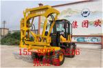 Hengwang new guardrail piling machine loading piling machine factory