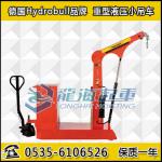 300kg heavy duty hydraulic small crane, mechanical positioning device